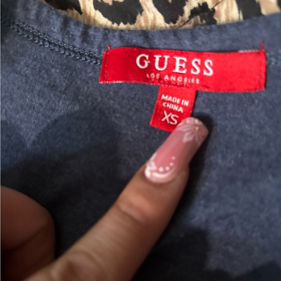 Y2K McBling Guess Fitted Tee - Picture 3 of 3